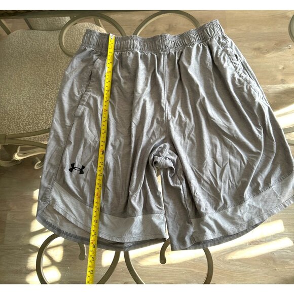 Under Armour Mens Loose Fit Gray Athletic Shorts Size Large - Picture 5 of 6